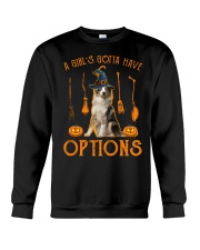 Options - BLUE MERLE Australian Shepherd Crewneck Sweatshirt tile