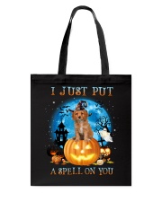 Spell - RED Cavapoo Tote Bag tile