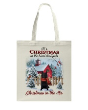 Christmas Air - Schipperke Tote Bag tile