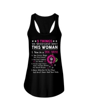 5 things - Dog Mom Ladies Flowy Tank tile