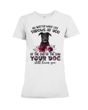 At The End - Beauceron Premium Fit Ladies Tee tile
