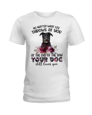 At The End - Beauceron Ladies T-Shirt tile