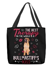 Best Therapy - Bullmastiff 2 All-Over Tote tile