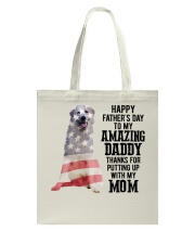 Father Day - Great Pyrenees Tote Bag tile