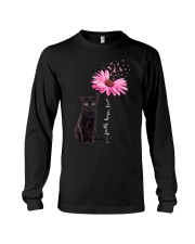 Daisy Ribbon - BLACK Cat Long Sleeve Tee tile