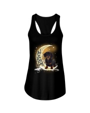 Moon n Back - Dachshund 5 Ladies Flowy Tank tile