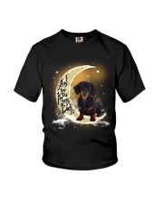 Moon n Back - Dachshund 5 Youth T-Shirt tile