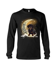 Moon n Back - Dachshund 5 Long Sleeve Tee tile