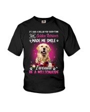 Millionaire - Golden Retriever 2 Youth T-Shirt tile