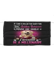 Millionaire - Golden Retriever 2 Mask tile