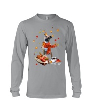 Autumn Leaves Black Mouth Cur Long Sleeve Tee tile