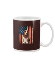 Basset Hound - American Flag Mug tile