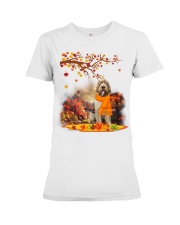 Fall Leaf - Spinone Italiano Premium Fit Ladies Tee tile