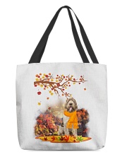 Fall Leaf - Spinone Italiano All-Over Tote tile