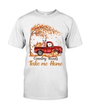 Country Fall - Chinese Crested Dog Premium Fit Mens Tee tile