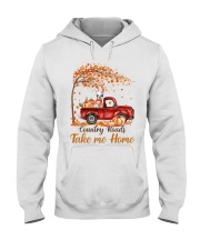 Country Fall - Chinese Crested Dog Hooded Sweatshirt tile