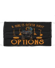Options - BLACK Dachshund Mask tile