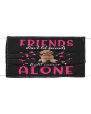 Cancer Alone - APRICOT Cockapoo Mask tile
