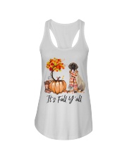 It is Fall - English Mastiff Ladies Flowy Tank tile