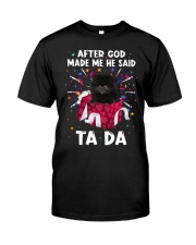 God Said - BLACK Pomeranian Premium Fit Mens Tee tile