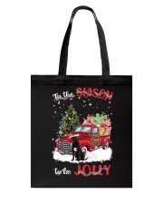 To Be Jolly - BLACK Cane Corso Tote Bag tile