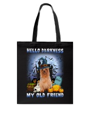 Hello Darkness - Silky Terrier Tote Bag tile