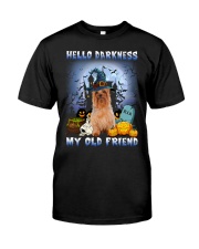 Hello Darkness - Silky Terrier Classic T-Shirt front