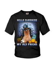 Hello Darkness - Silky Terrier Youth T-Shirt tile