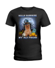 Hello Darkness - Silky Terrier Ladies T-Shirt tile