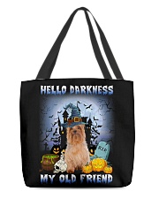 Hello Darkness - Silky Terrier All-Over Tote tile