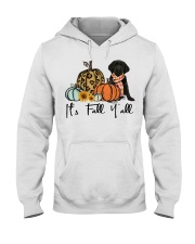 Fall Pumpkin BLACK Goldador Hooded Sweatshirt tile