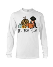 Fall Pumpkin BLACK Goldador Long Sleeve Tee tile
