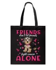 Cancer Alone - Morkie 1 Tote Bag tile