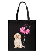 Daisy Ribbon - GOLD Morkie Tote Bag tile
