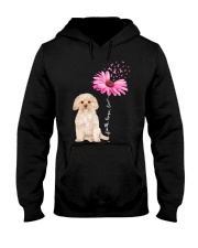 Daisy Ribbon - GOLD Morkie Hooded Sweatshirt tile