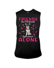 Cancer Alone - BLACK Chihuahua Sleeveless Tee tile
