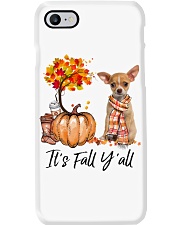 It is Fall - Chihuahua 1 Phone Case tile