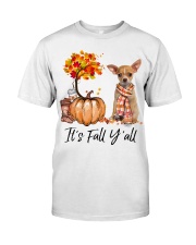 It is Fall - Chihuahua 1 Classic T-Shirt tile
