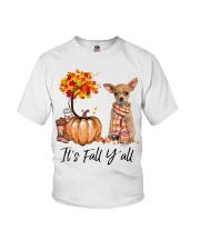 It is Fall - Chihuahua 1 Youth T-Shirt tile