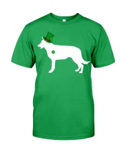 Lucky Shamrock - Belgian Shepherd Classic T-Shirt front