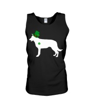 Lucky Shamrock - Belgian Shepherd Unisex Tank tile
