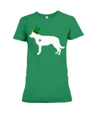 Lucky Shamrock - Belgian Shepherd Premium Fit Ladies Tee tile