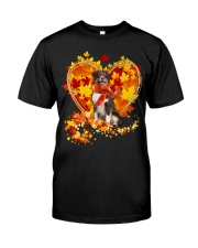 Autumn Leaf - Australian Shepherd 3 Premium Fit Mens Tee tile