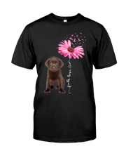 Daisy Ribbon - CHOCOLATE Labrador Premium Fit Mens Tee tile