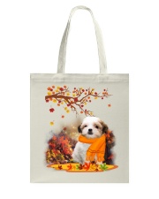 Fall Leaf - Teddy Bear Dog Tote Bag tile