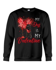 My Valentine - BLACK Miniature Poodle Crewneck Sweatshirt tile
