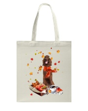 Autumn Leaves Irish Setter Tote Bag tile