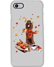 Autumn Leaves Irish Setter Phone Case tile