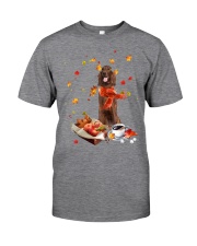 Autumn Leaves Irish Setter Classic T-Shirt tile