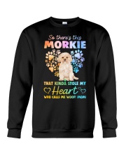 Kinda Stole - GOLD Morkie Crewneck Sweatshirt tile